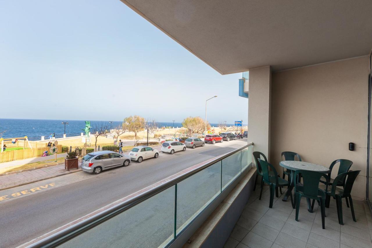 Spacious Seafront Apt With Living, Sofa, Wifi & Ac By 360 Estates Sliema Kültér fotó